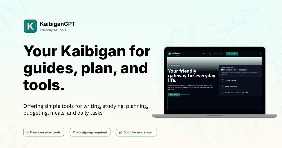 KaibiganGPT preview 1