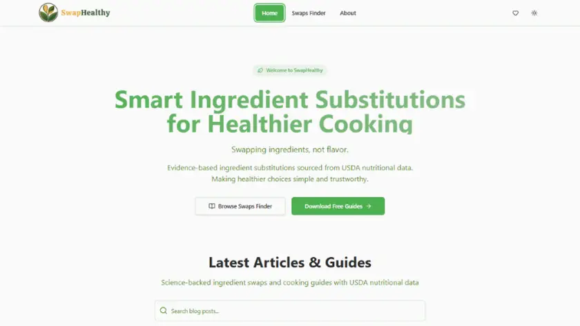 SwapHealthy preview 1